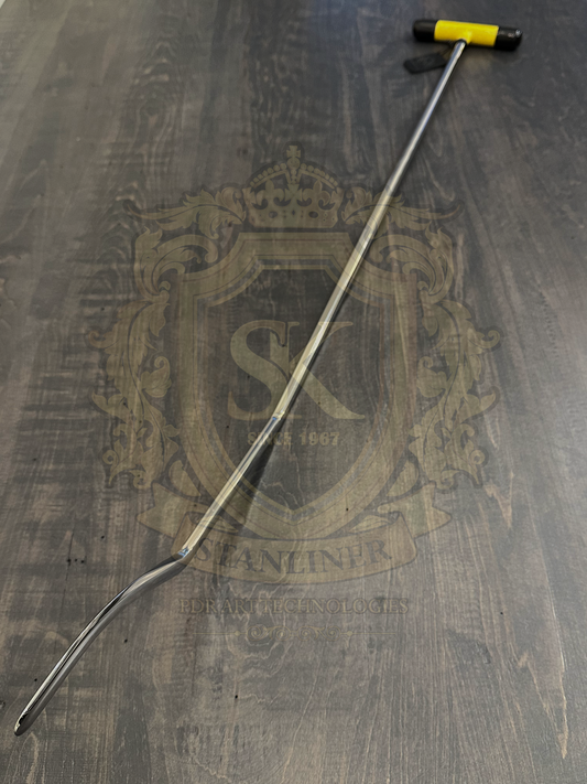 SHARP TIP SNAKE RAISED 39"  1/2 DM